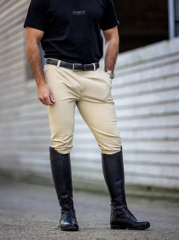 Le Mieux Mens Elite Classic Pleated Breeches