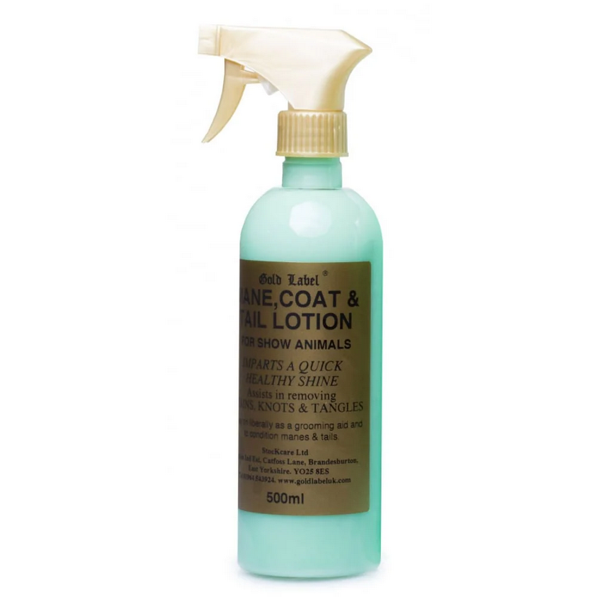 Gold Label Mane Tail & Coat Lotion - Spray 500Ml