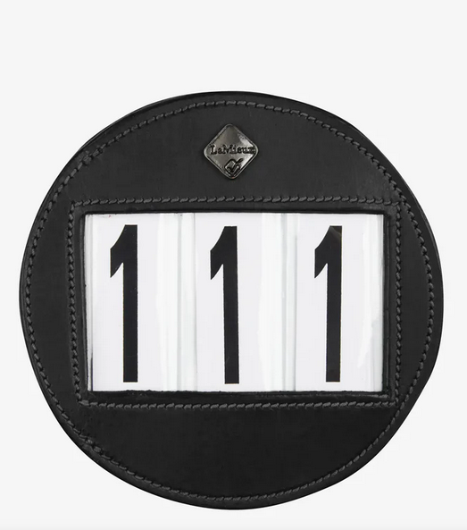 Lemieux Leather Bridle Number Holder