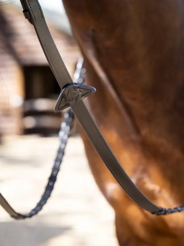 Lemieux Leather Laced Reins