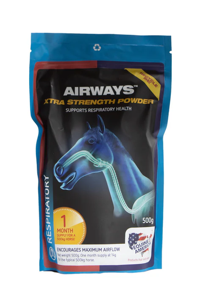 Equine America Airways Xtra Powder 500 g (Eco Pouch)
