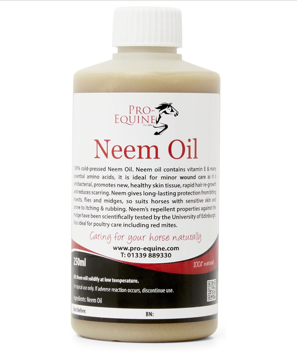 Pro-Equine Pro-Neem Hoof Oil With Brush 250 ml
