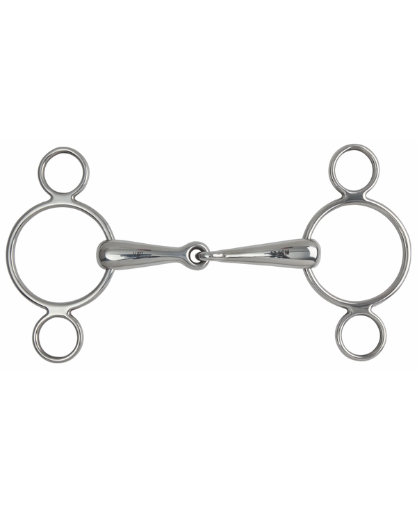 Shires Hollow Mouth Two Ring Gag