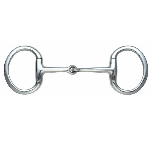 Shires Flat Ring Jointed Eggbutt