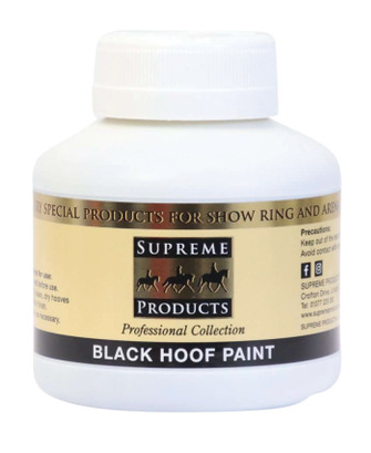 Supreme Products Professional Hoof Paint Black 250ml