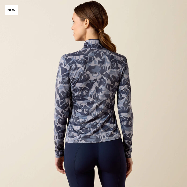 Ariat Lunaveil 1/2 Zip Baselayer - Print