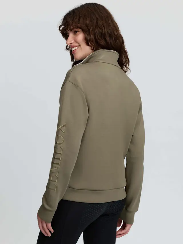 Lemieux Scarlet Quarter Zip Sweat