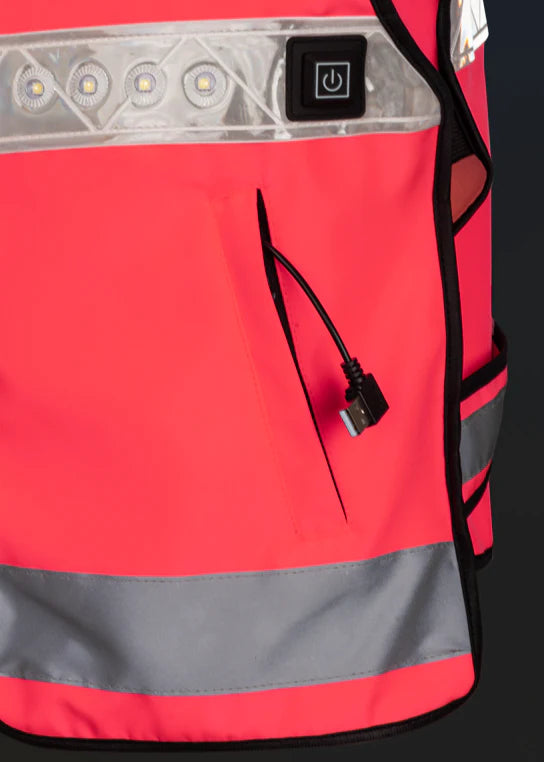 Woof Wear Led Hi Vis Riding Vest