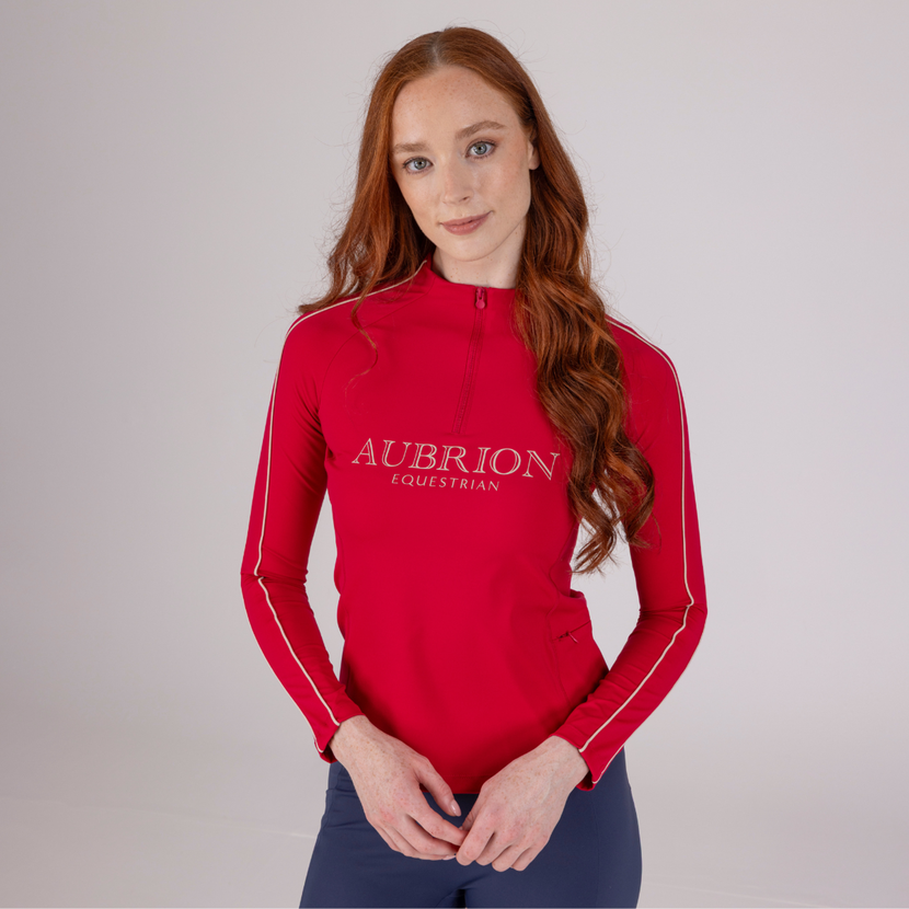 Aubrion Equestrian Long Sleeve Base Layer
