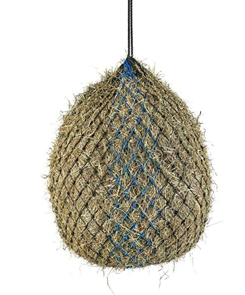 Shires Deluxe 2-Tone Haynet Fine Mesh Small Black/Blue
