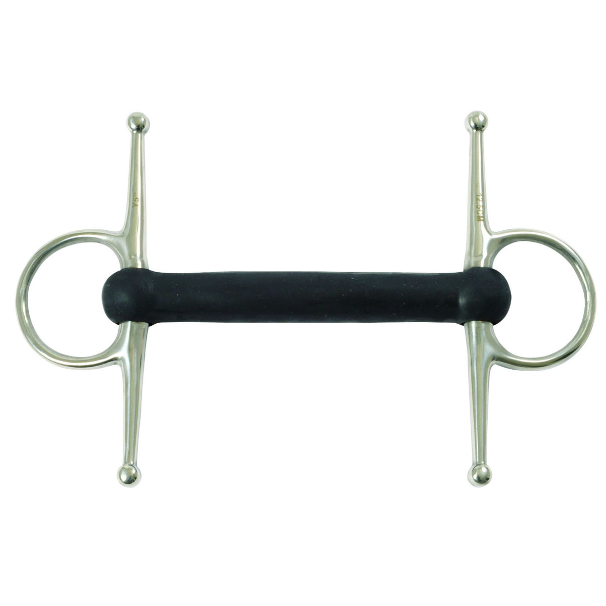 Shires Flexible Rubber Mouth Snaffle
