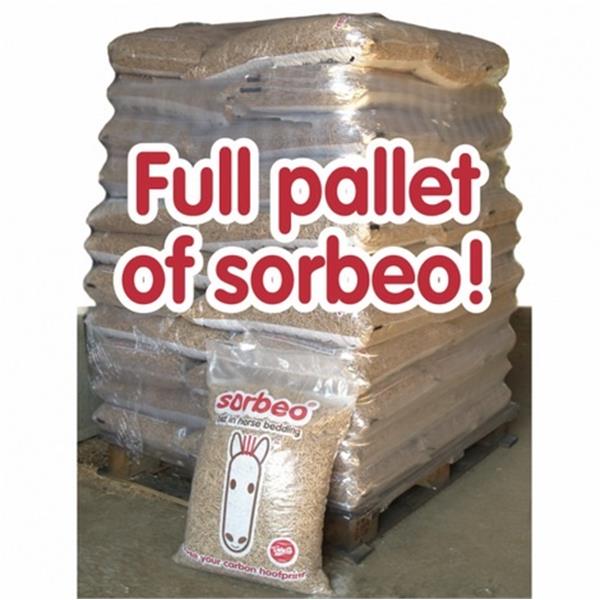 Sorbeo Wood Pellets Pallet (55x18kg)