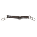 Shires Leather Curb Chain