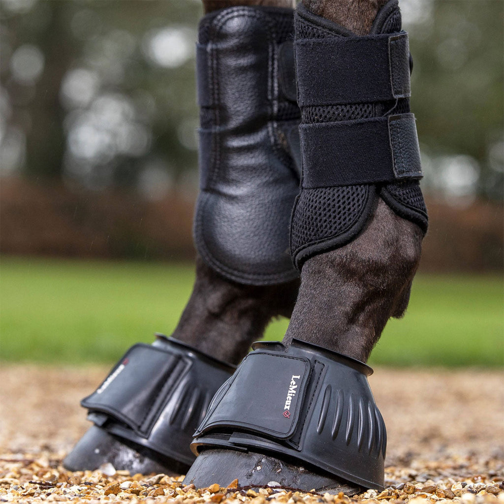 Le Mieux Rubber Bell Boots Black