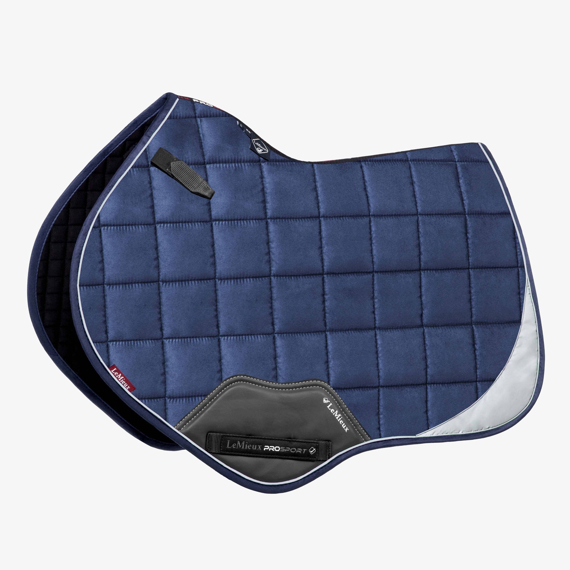 Lemieux Suede Close Contact Reflective Saddlepad