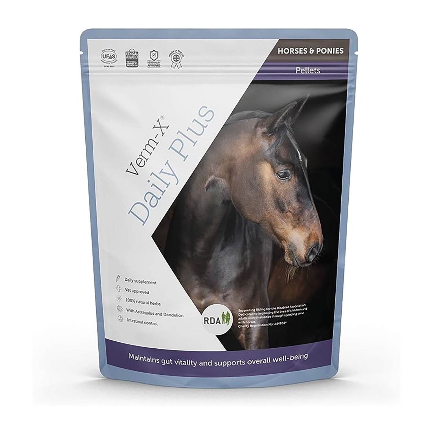 Verm-X Daily Plus For Horses & Ponies 1.5Kg