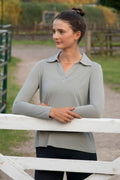 Mochara V Neck Air Tech Long Sleeve Shirt