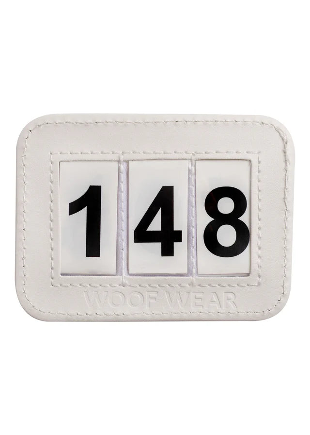 Woof Wear Saddlepad Number Holder 3 Digit