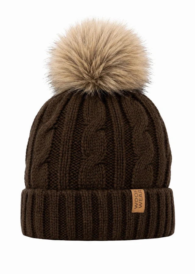 Woof Wear Cable Knit Beanie