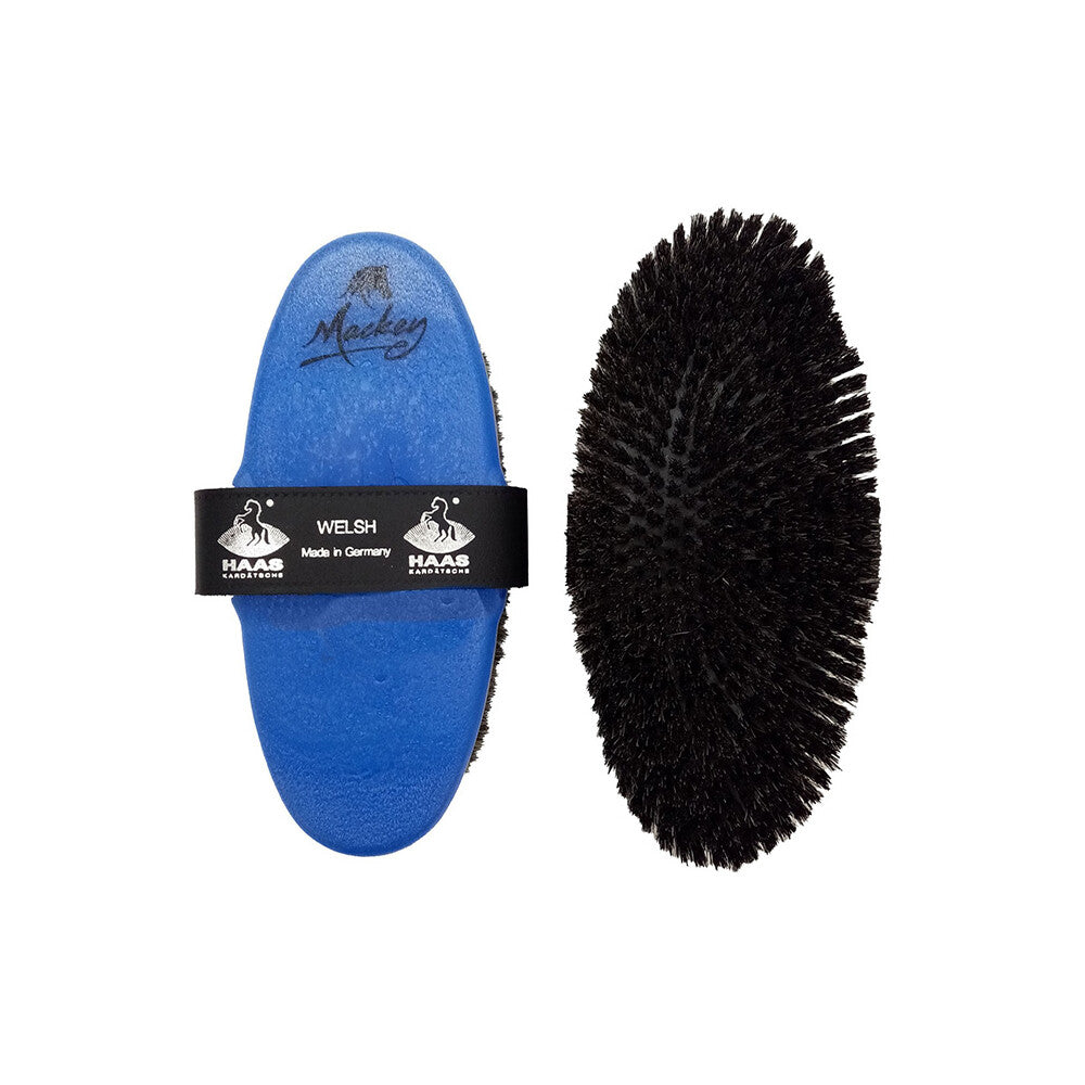 Haas Welsh Brush Blue & Silver