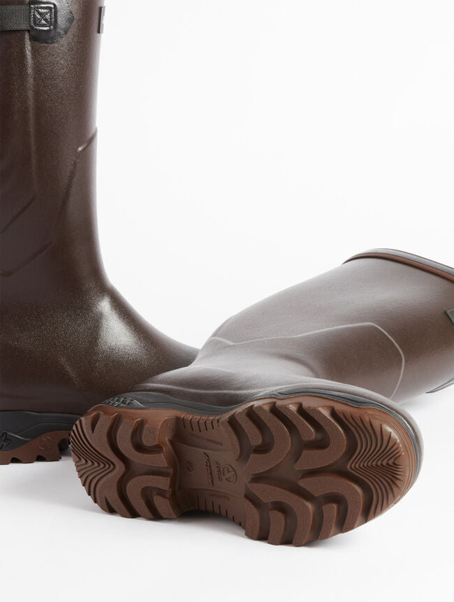 Aigle Parcours Iso II Boot Neoprene Lining Brun