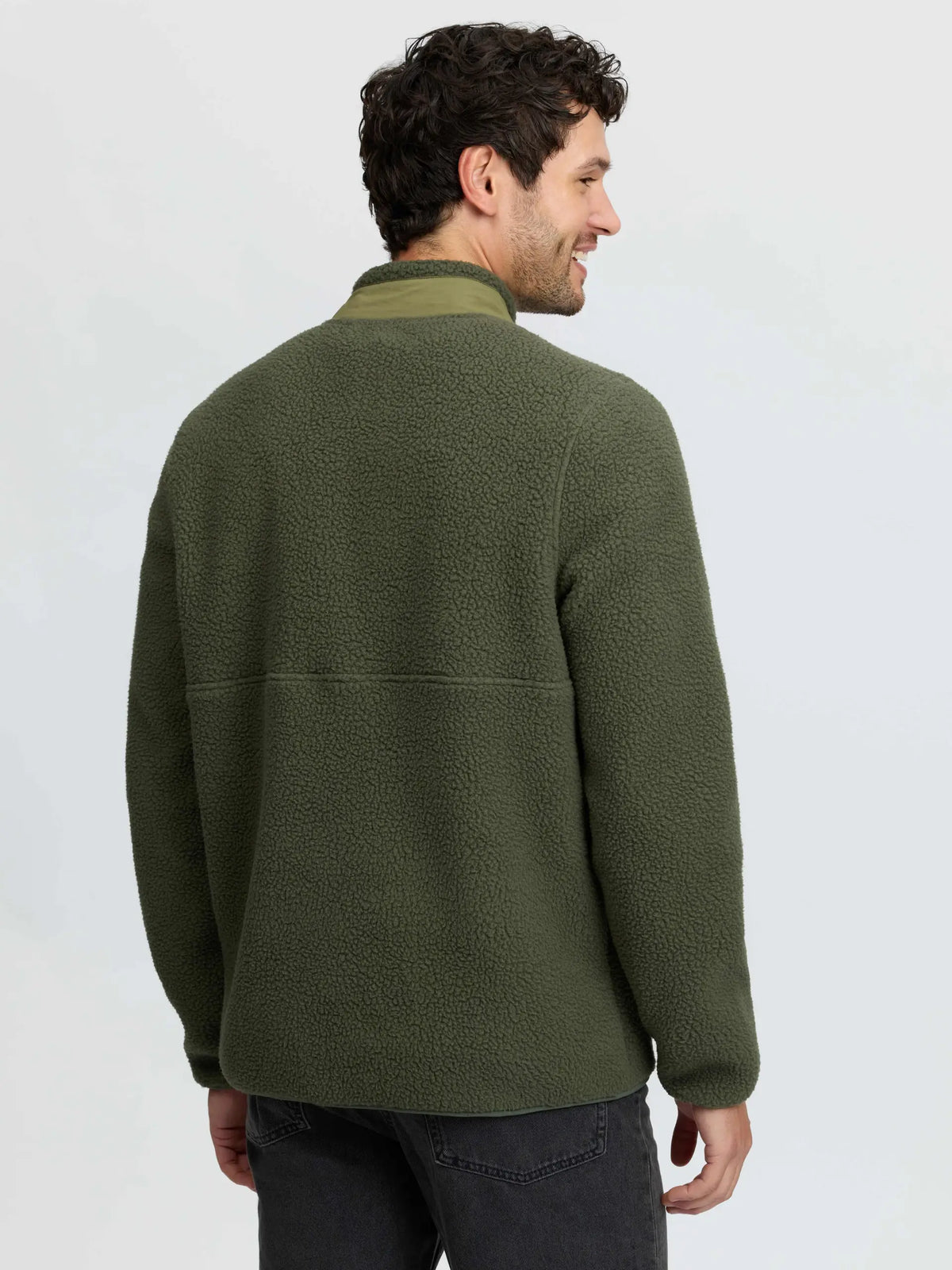 Lemieux Mens Borg Half Zip Sweat