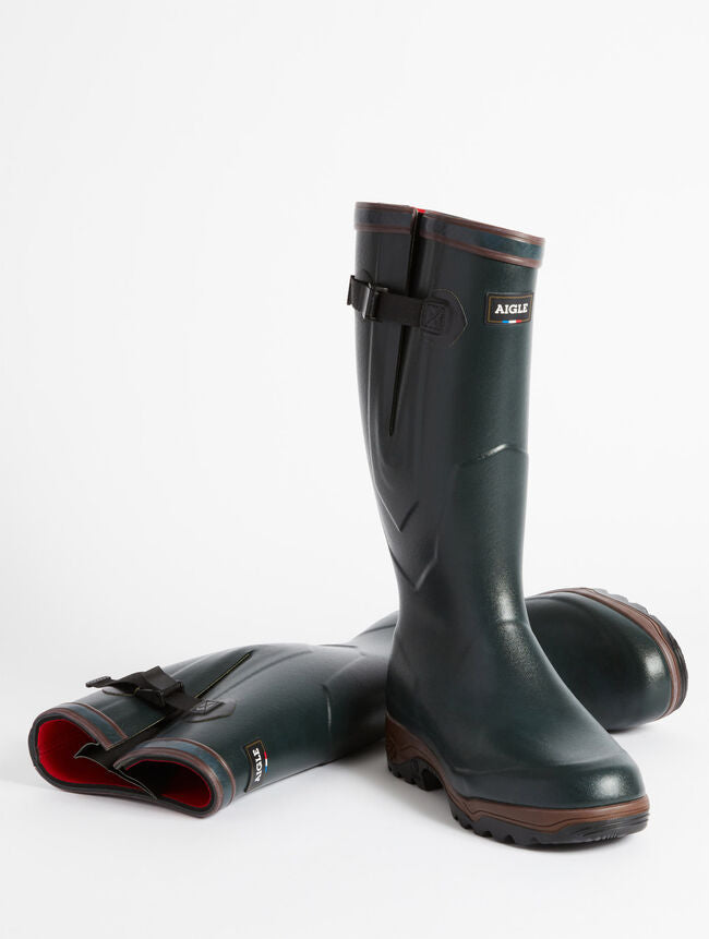 Aigle Parcours Iso Ii Boot Neoprene Lining Brun