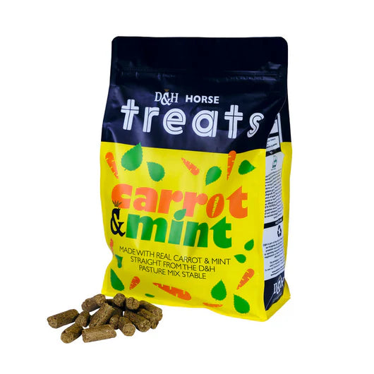D&H Carrot & Mint Treats 1Kgs