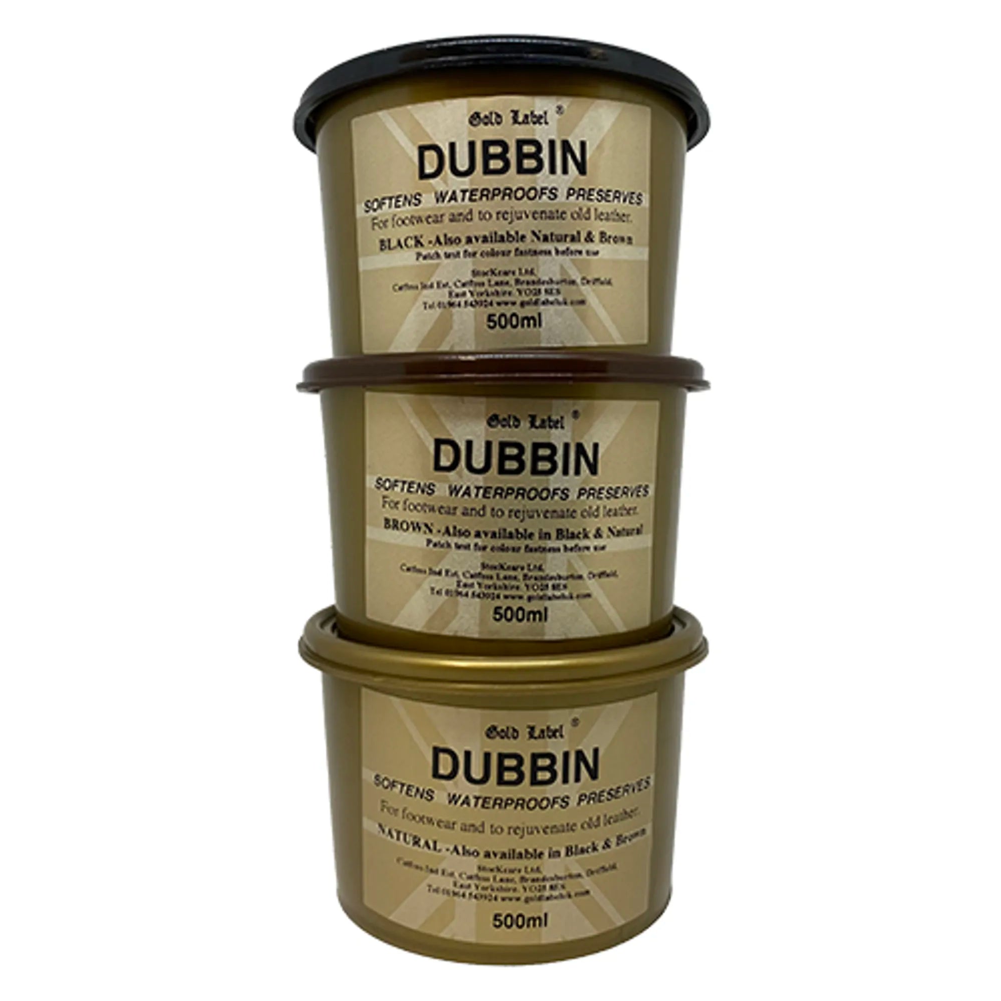 Gold Label Dubbin Clear 500 g