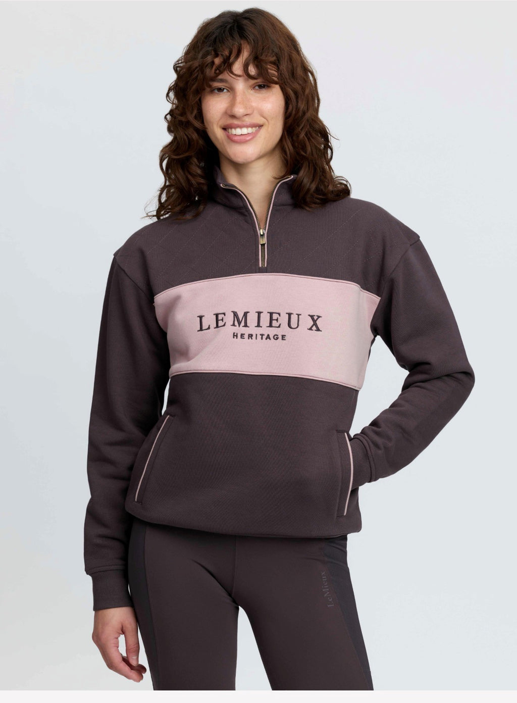 Lemieux Heritage Quarter Zip Sweat