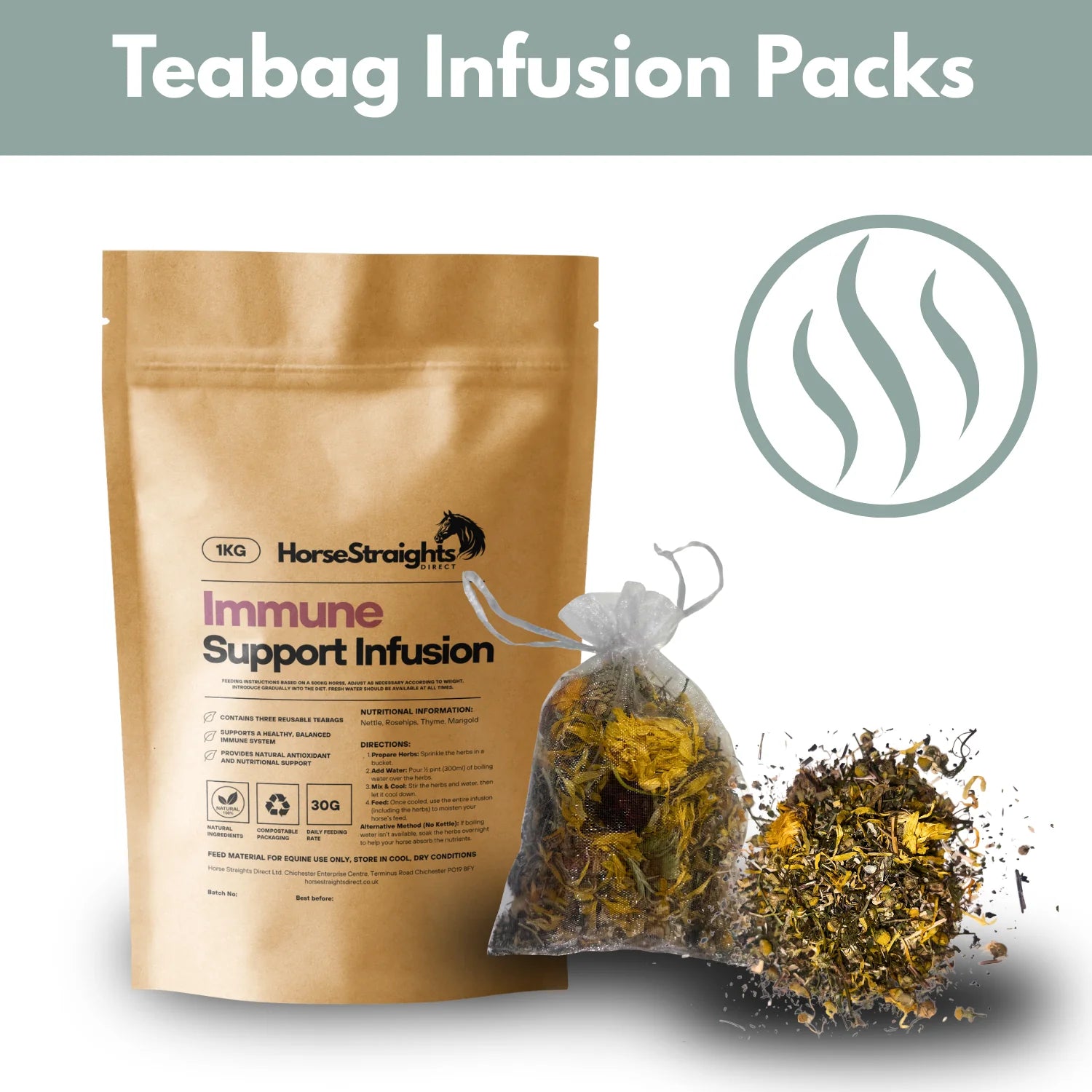 Horse Straights Direct Infusions 1Kg