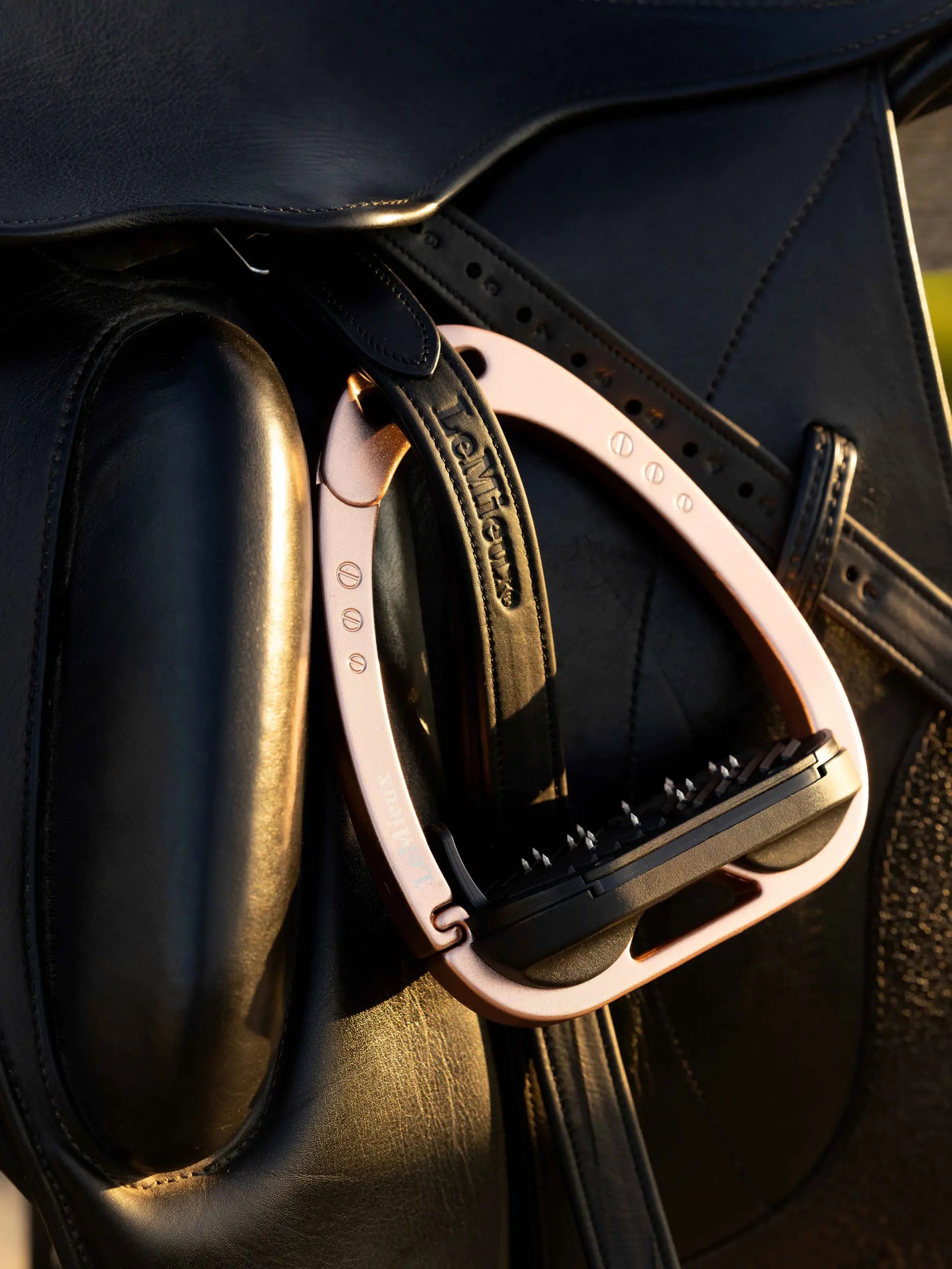 LEMIEUX VECTOR STIRRUPS ROSE GOLD