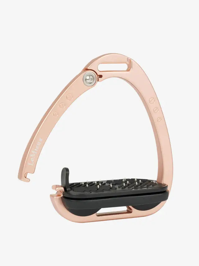 LEMIEUX VECTOR STIRRUPS ROSE GOLD