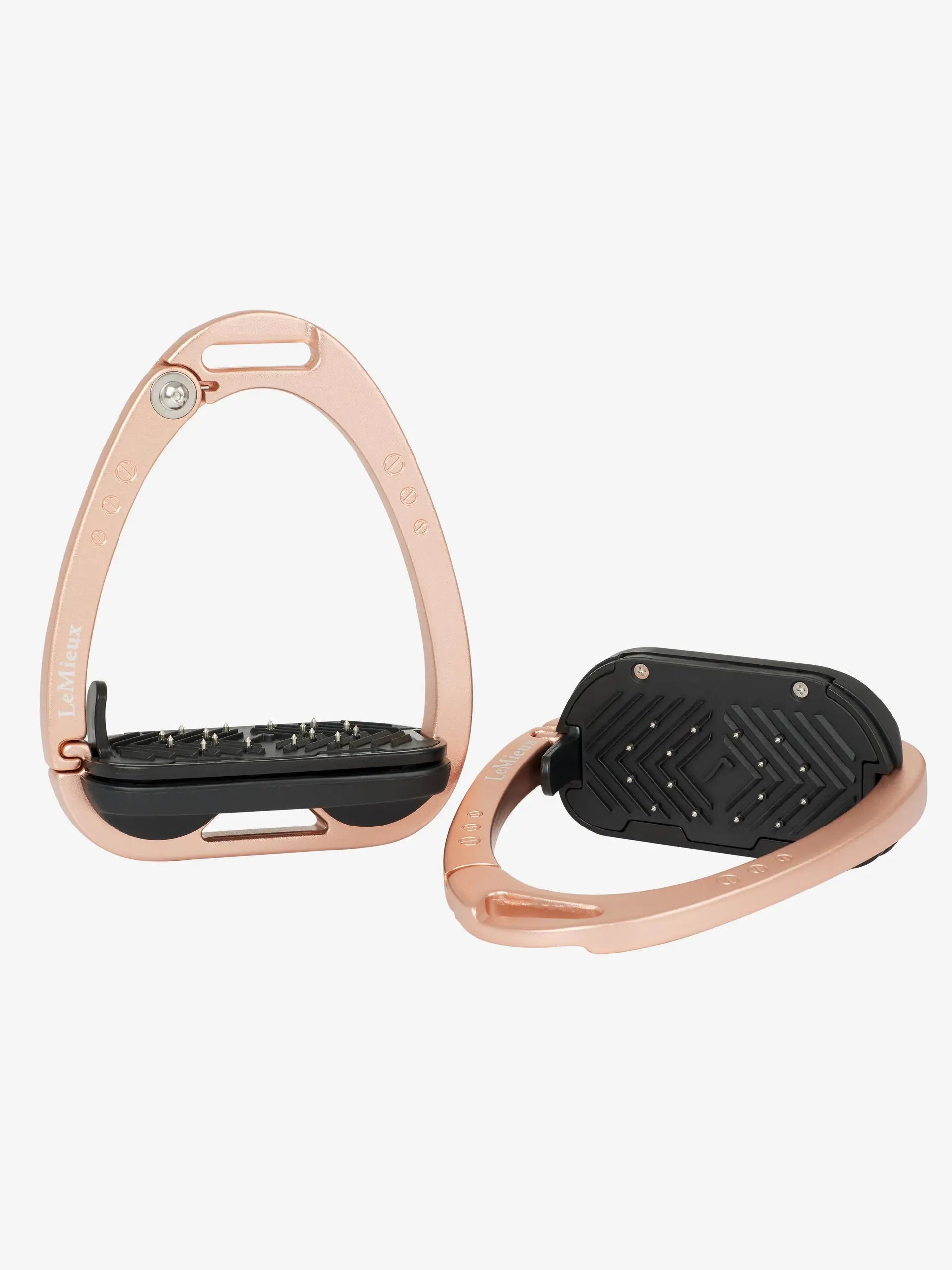 LEMIEUX VECTOR STIRRUPS ROSE GOLD