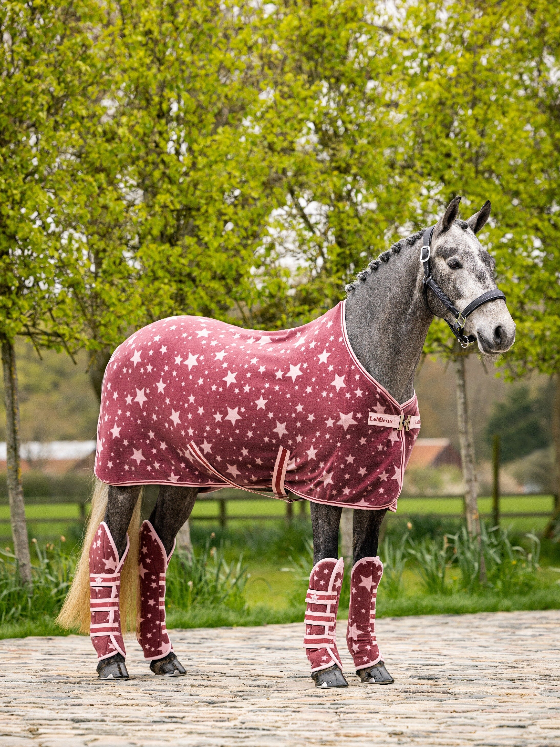 Lemieux Toy Pony Fleece Travel Set
