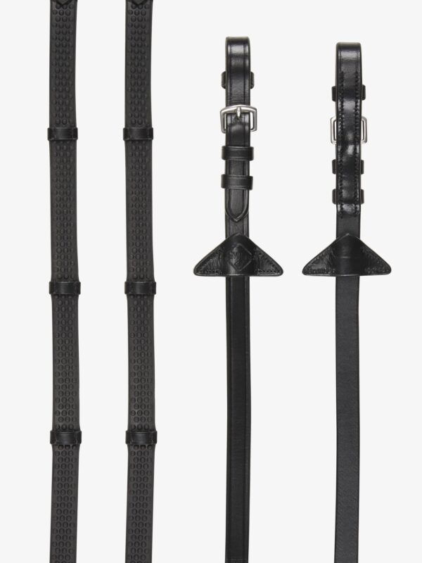 Le Mieux Soft Rubber Reins With Stoppers