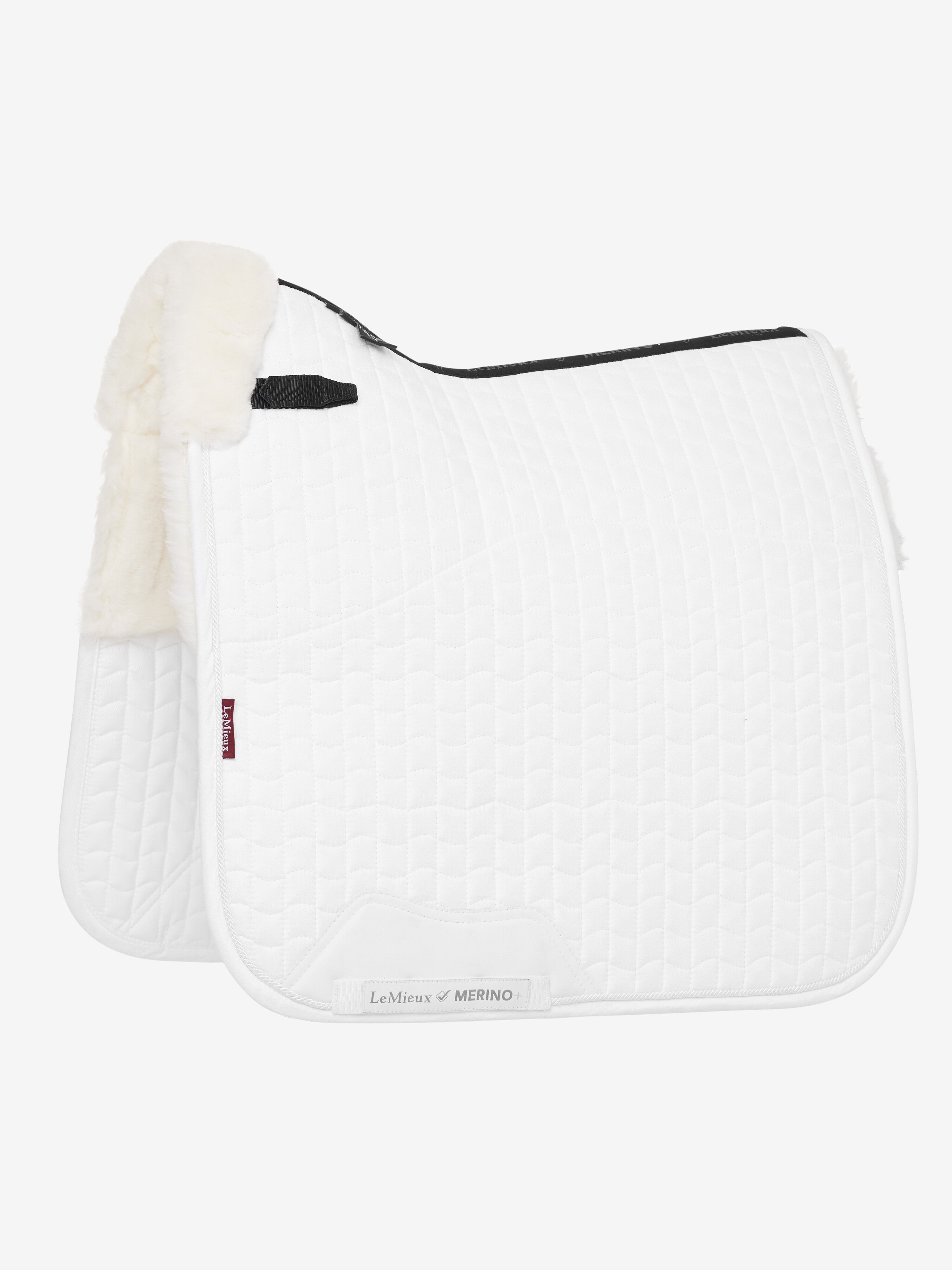 Lemieux Merino+ Half Lined Suede Dressage Square Saddlepad