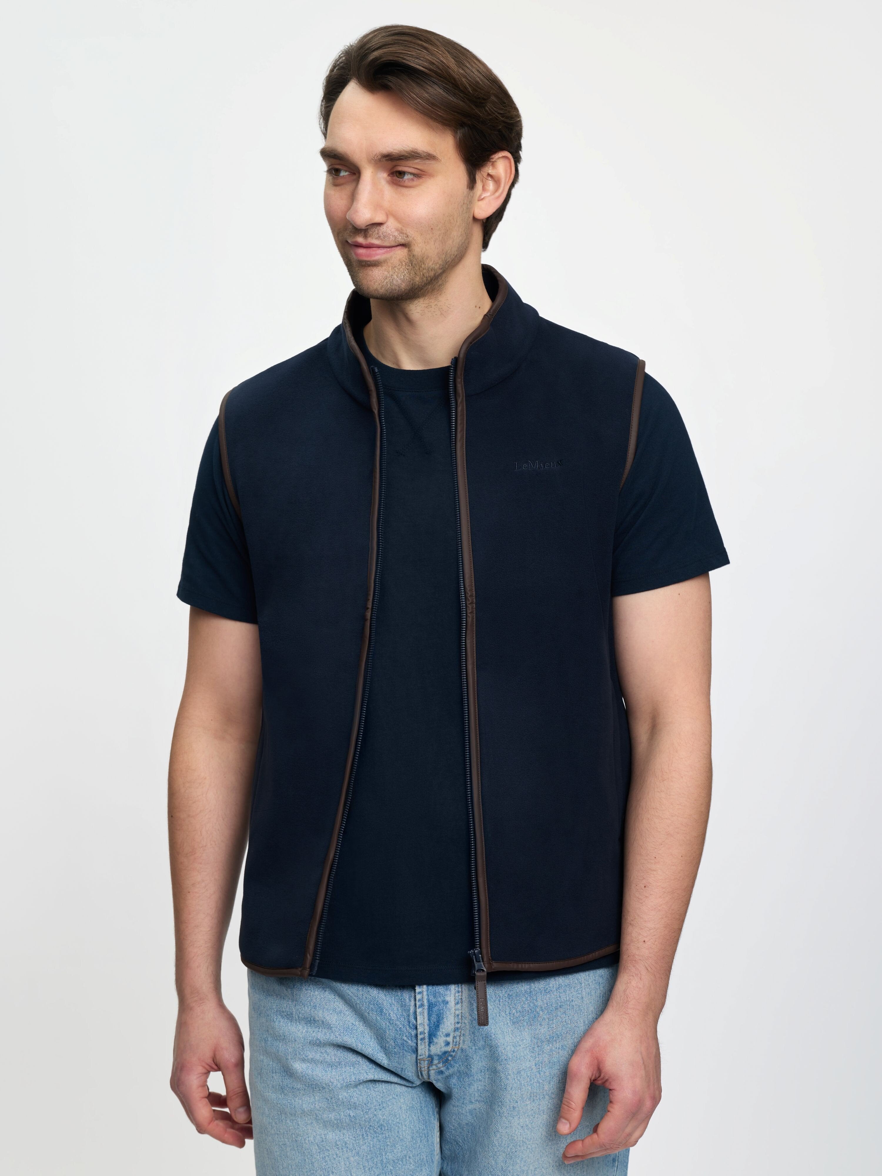 Le Mieux Mens Fleece Gilet