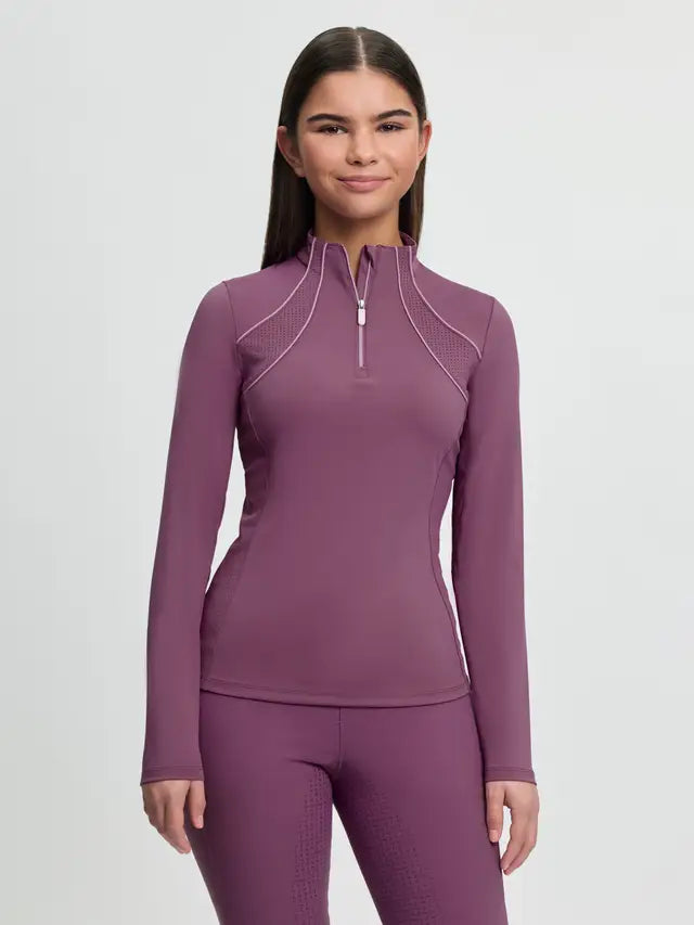 Lemieux Young Rider Airflow Long Sleeve Baselayer