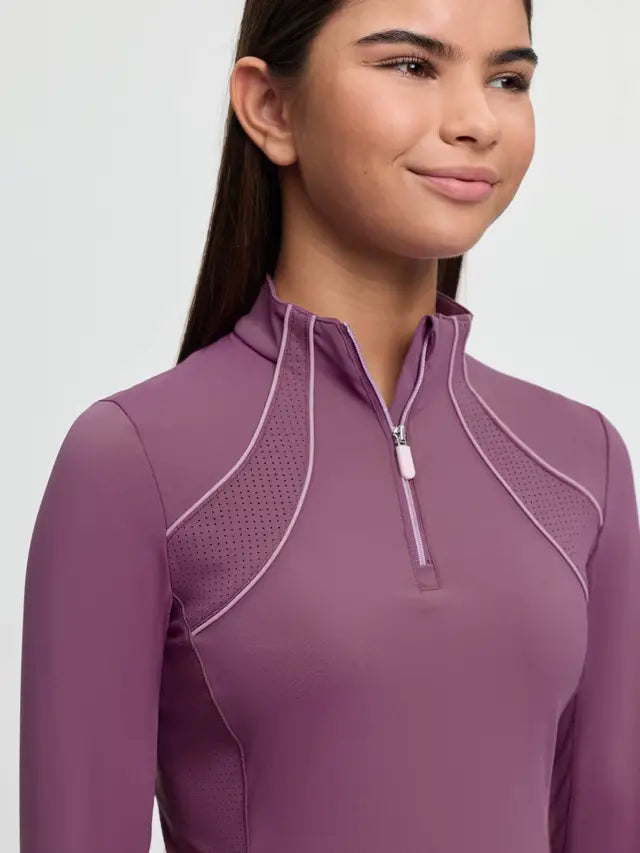 Lemieux Young Rider Airflow Long Sleeve Baselayer