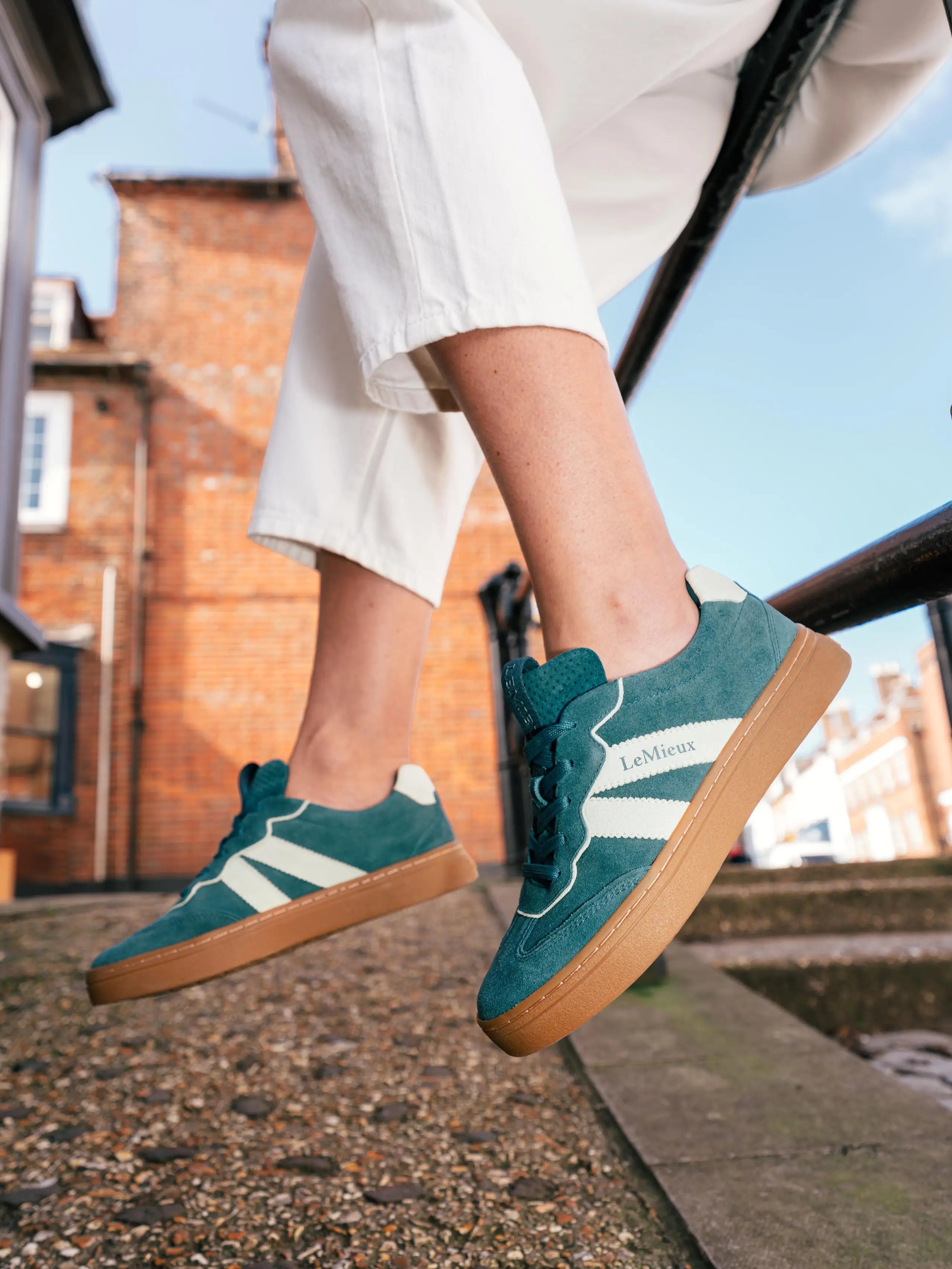 Lemieux Stockbridge Suede Trainer