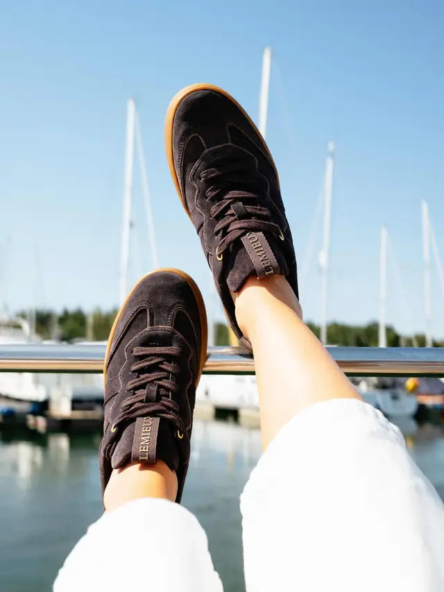 Lemieux Stockbridge Suede Trainer