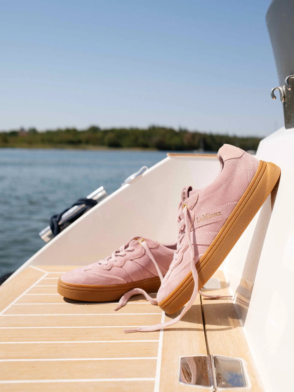 Lemieux Stockbridge Suede Trainer