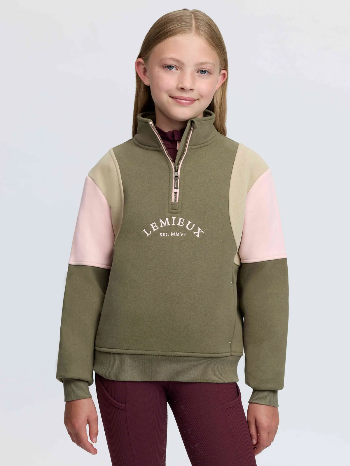 Lemieux Young Rider Viola Quarter Zip Sweat