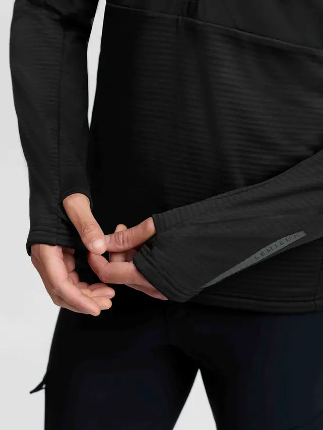 Lemieux Mens Quarter Zip Mid Layer