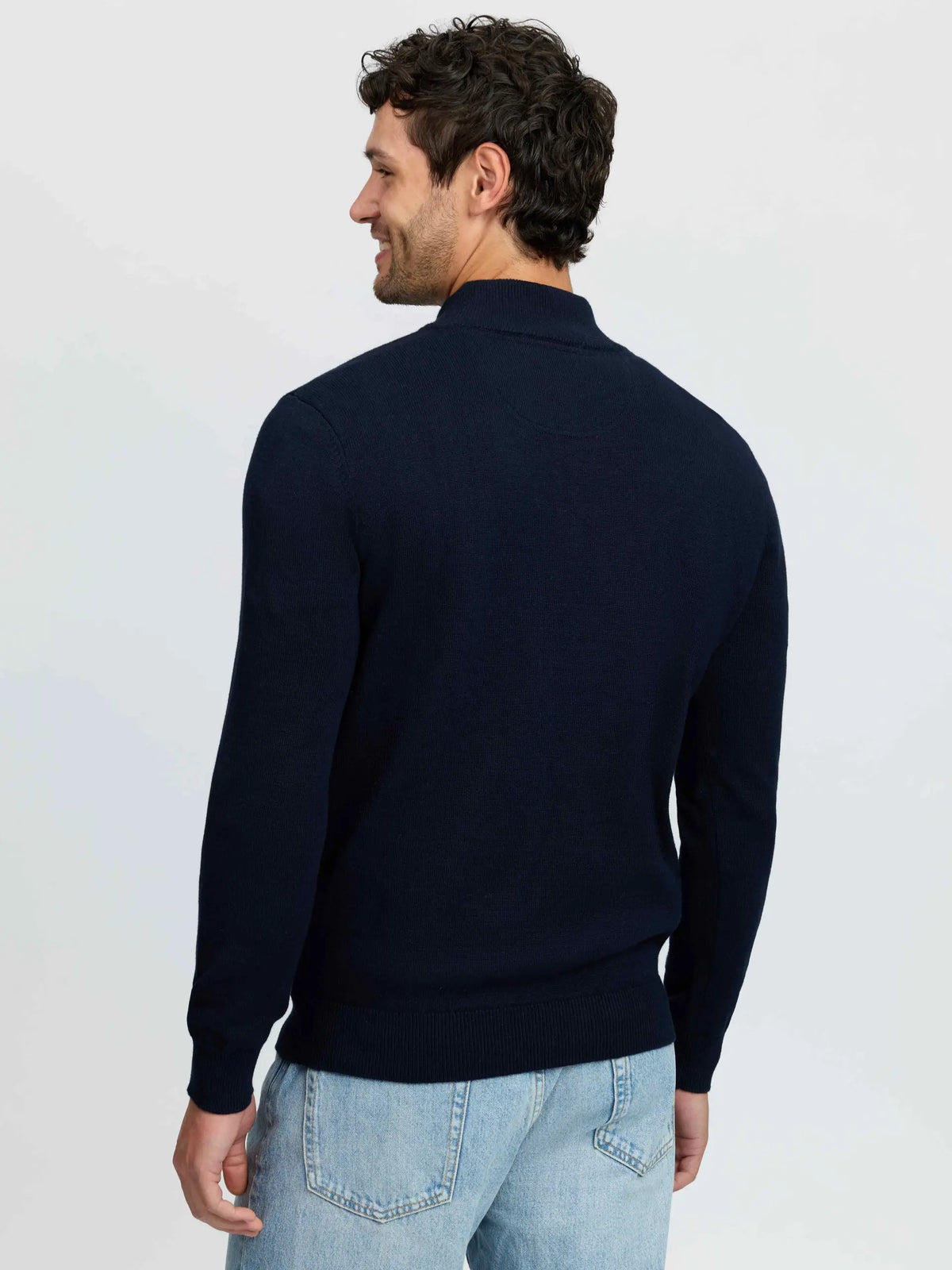 Lemieux Mens Quarter Zip Knit