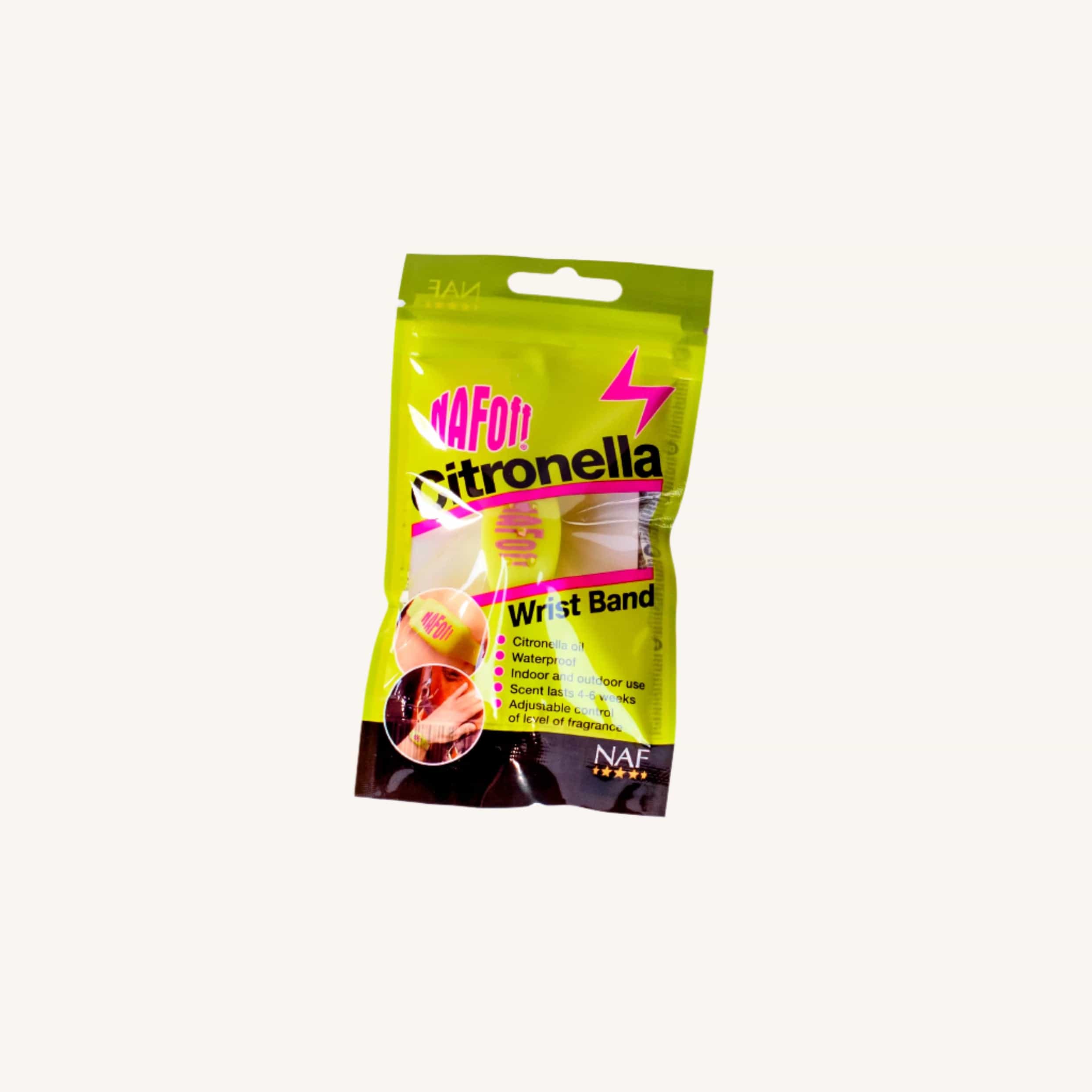Naf Off Citronella Wristband