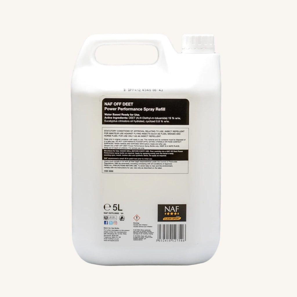 Naf Off Deet Power Performance Spray 5 L (Refill)