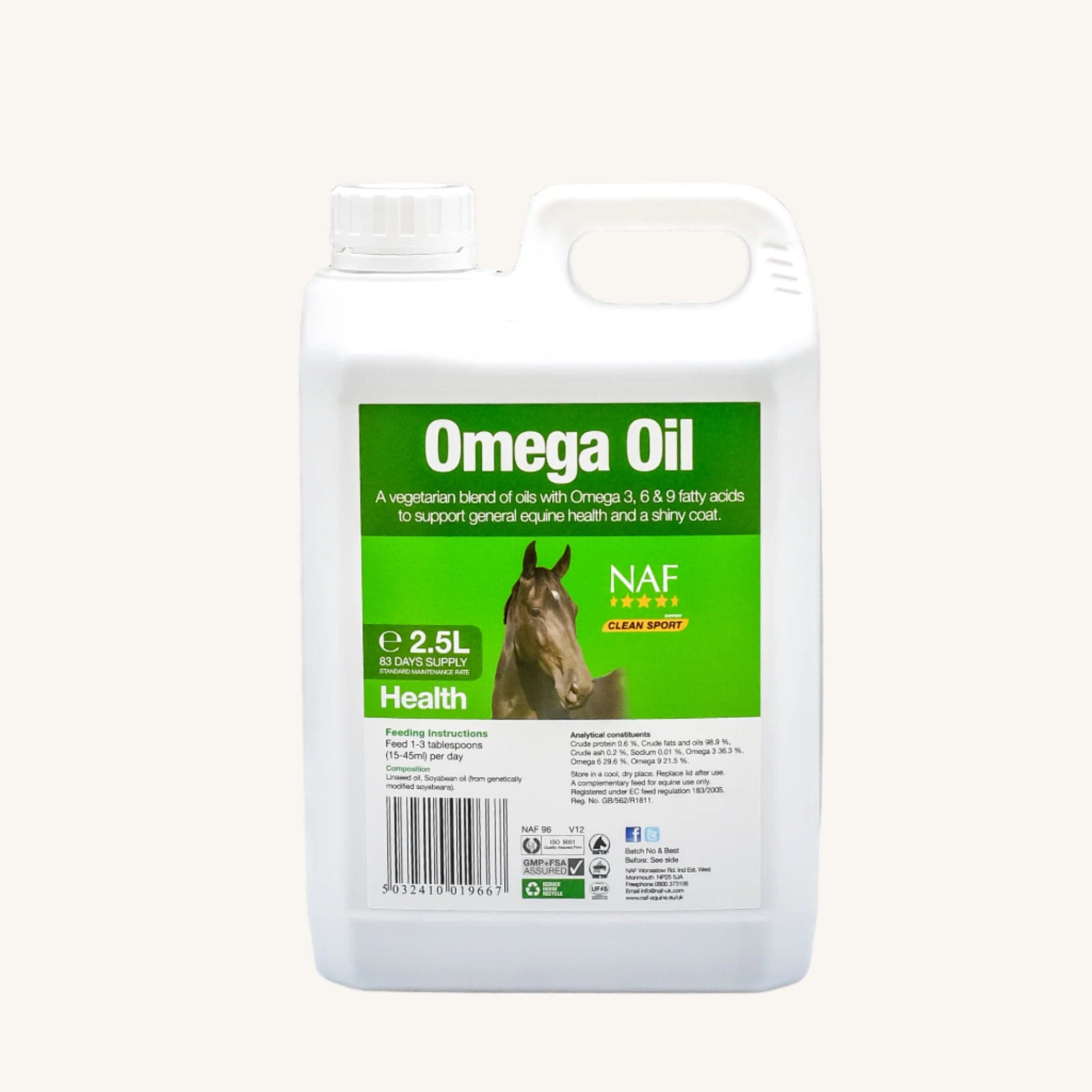 Naf Omega Oils 2.5 L
