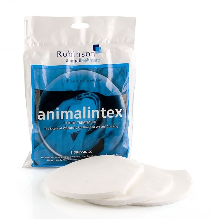 Robinsons Healthcare Animalintex Horse Hoof Treatment 3 Pack